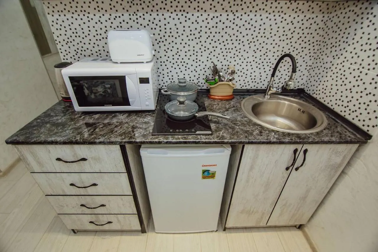 Batumi Studio-With Rooftop Pool-Sleeps2 Apartment